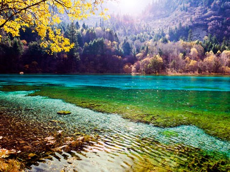 El Valle de Jiuzhaigou
	